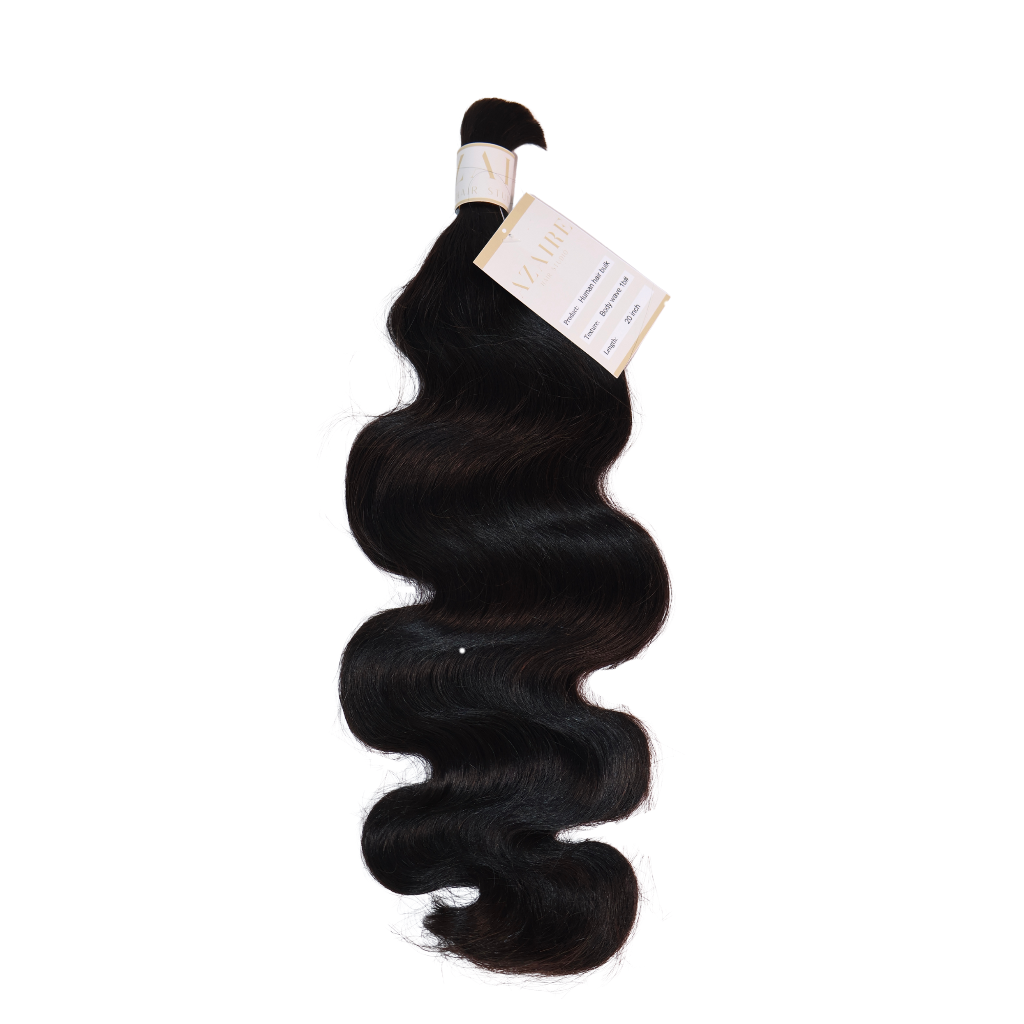 Body Wave Boho Braid Human Hair (1B Natural Black)