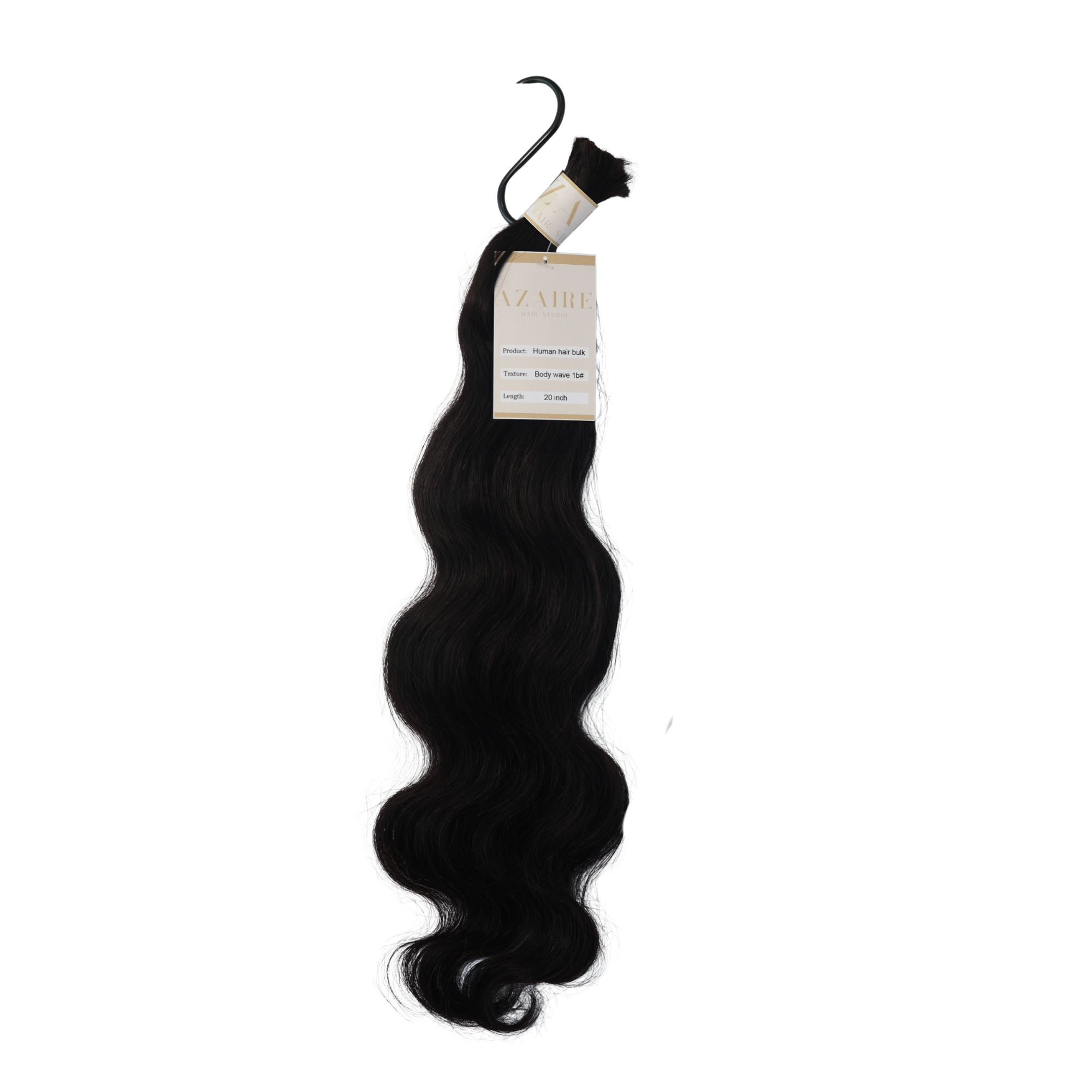 Body Wave Boho Braid Human Hair (1B Natural Black)